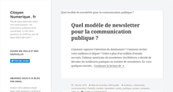 Desktop Screenshot of citoyennumerique.fr