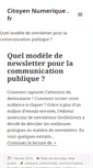 Mobile Screenshot of citoyennumerique.fr